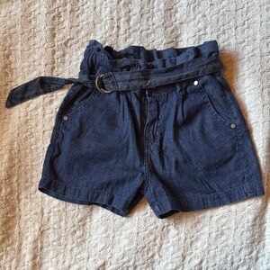 Joe's Jeans Dark Blue Kids Shorts with Belt